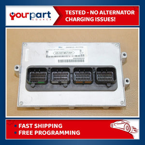 08 WRANGLER 3.8L A/T ECU ECM PCM ENGINE COMPUTER 05187467AH FREE PROGRAMMING