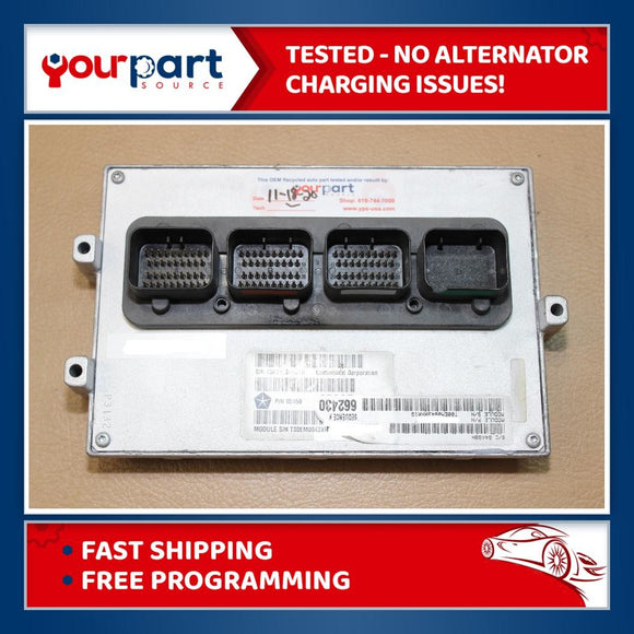 04 DODGE RAM 1500 3.7L M/T ECU ECM PCM ENGINE CONTROL COMPUTER 56028793AF TESTED