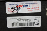 2012 RAM 1500 2500 TIPM FUSE AND RELAY CENTER BCM POWER MODULE 68089323 REBUILT