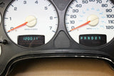 04-05 DODGE RAM 1500 2500 INSTRUMENT SPEEDOMETER CLUSTER 56051101 w KEY LOCK MOD