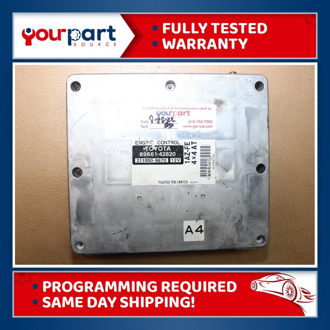 Remanufactured Engine Computer (ECU/ECM/PCM) For 2004-2005 Toyota RAV4 2WD - Exchange Program