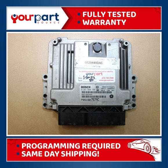 15 GRAND CHEROKEE 3.0L DIESEL AT ECU ECM PCM ENGINE COMPUTER 68294460AC TESTED