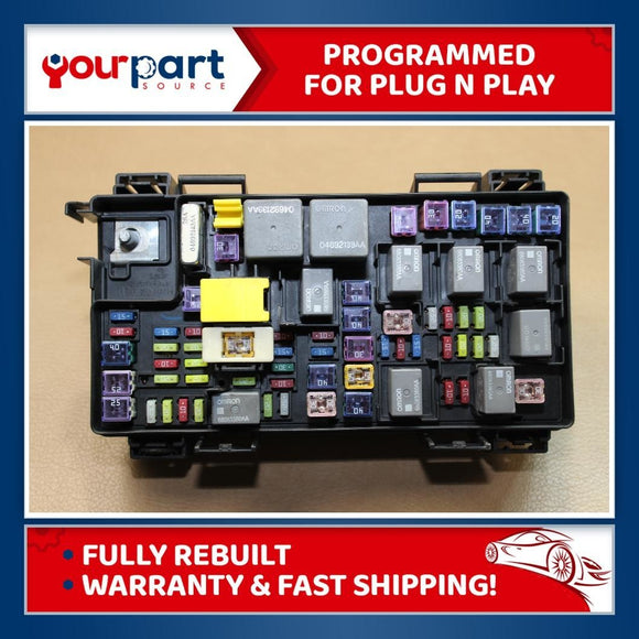 2015 JEEP WRANGLER OEM TIPM TEMIC INTEGRATED FUSE BOX 68263897 REBUILT OE
