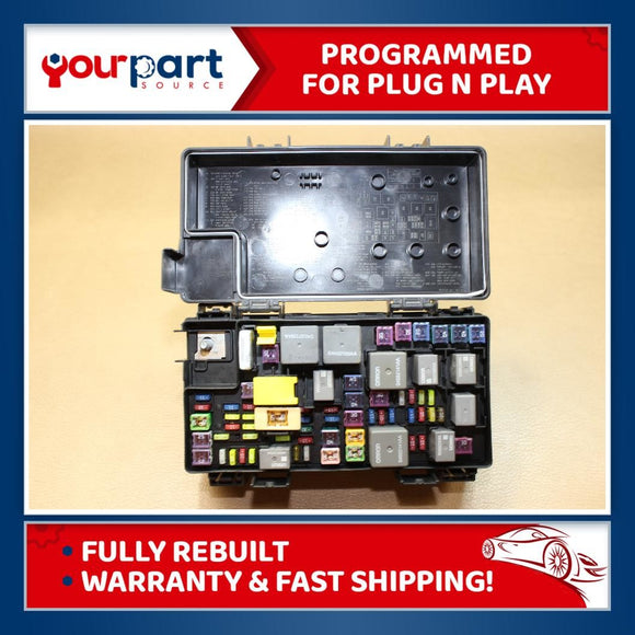 12 13 JEEP WRANGLER 3.6L FUSE BOX TIPM TEMIC INTEGRATED MODULE 68105503 REBUILT