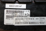 08 CHRYSLER PACIFICA 3.8L ECU ECM ENGINE CONTROL COMPUTER 68031281AF TESTED