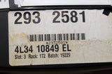 04-05 FORD F-150 LARIAT INSTRUMENT CLUSTER GAUGES SPEEDOMETER 4L34-10849-EL OEM