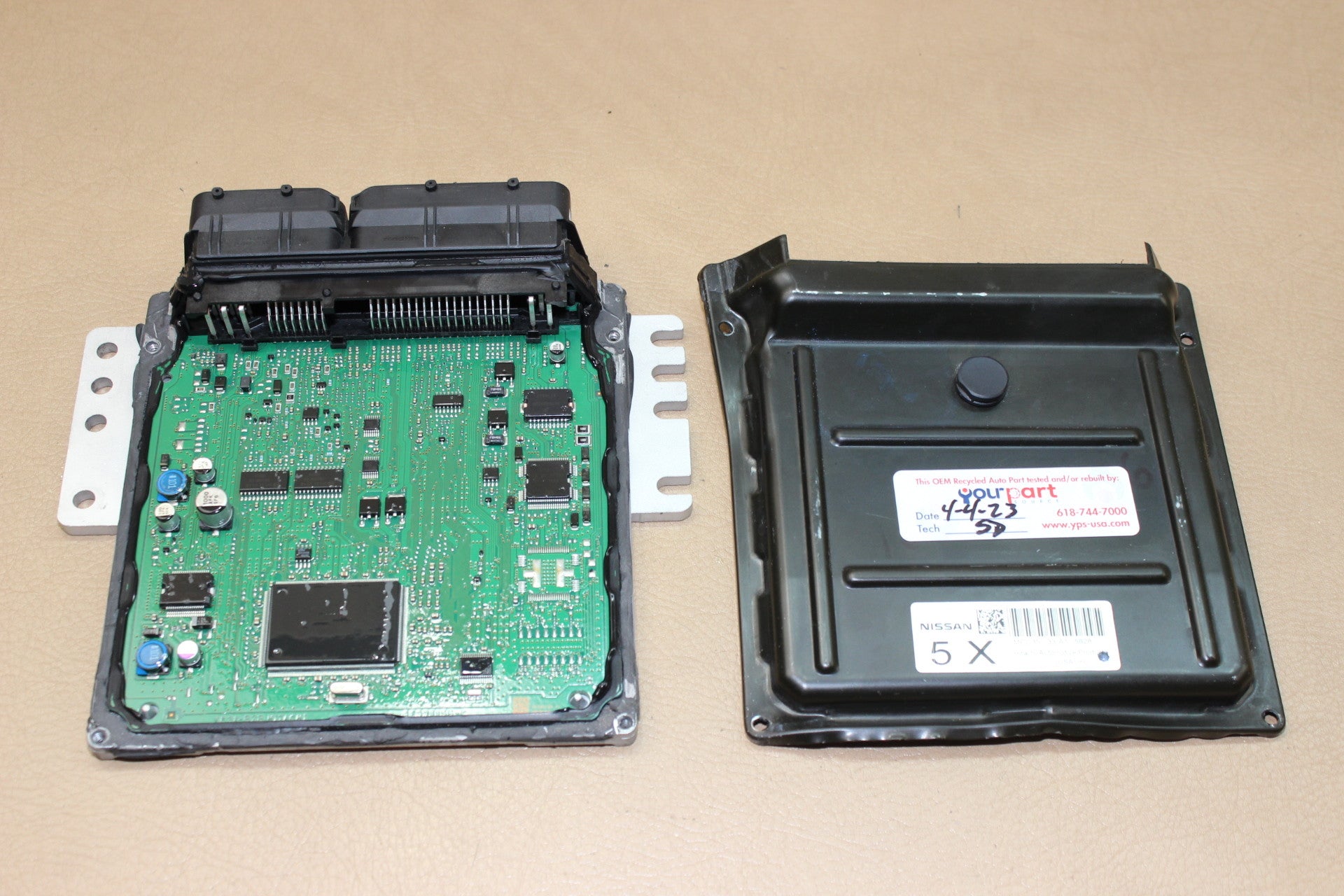 2005 PATHFINDER FRONTIER 4.0L PCM ECU ECM ENGINE COMPUTER MEC35 