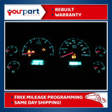 07-12 1500 2500 SIERRA SILVERADO INSTRUMENT CLUSTER SPEEDOMETER 20774756 REMAN