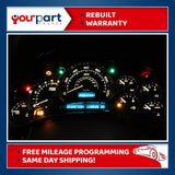 03-05 CADILLAC ESCALADE OEM INSTRUMENT CLUSTER SPEEDOMETER 15135660 REBUILT