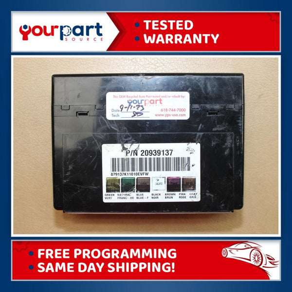 2006-13 GM Body Control Module 25971917 Programmed to your VIN BCM 2006-13 GM Body Control Module 25971917 Programmed to your VIN BCM
