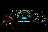 03-04 DURAMAX 6.6L TRANS TEMP INSTRUMENT CLUSTER SPEEDOMETER 15114659 DIESEL OEM