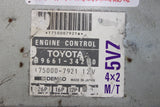 95-97 TOYOTA T100 3.4L M/T 4X2 ECU ECM PCM ENGINE CONTROL COMPUTER 89661-34200