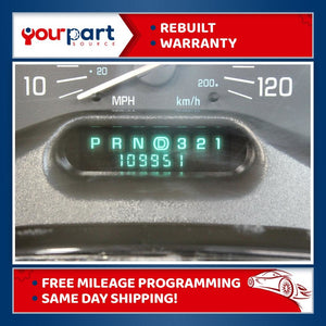 97-04 BUICK CENTURY INSTRUMENT CLUSTER SPEEDOMETER GLE 10328925 REBUILT