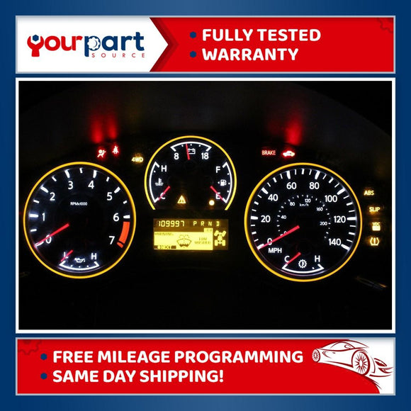 08 2008 NISSAN ARMADA INSTRUMENT SPEEDOMETER CLUSTER IPC GAUGES 24810-ZR19A OEM