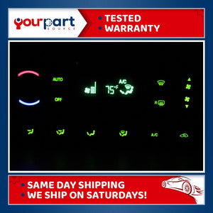 04 05 FORD F-150 F-250 DIGITAL CLIMATE HEATER TEMP A/C CONTROL 5L34-18C612-BC