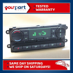 04-05 FORD F-150 F-250 DIGITAL CLIMATE HEATER TEMP A/C CONTROL 5L34-18C612-CC