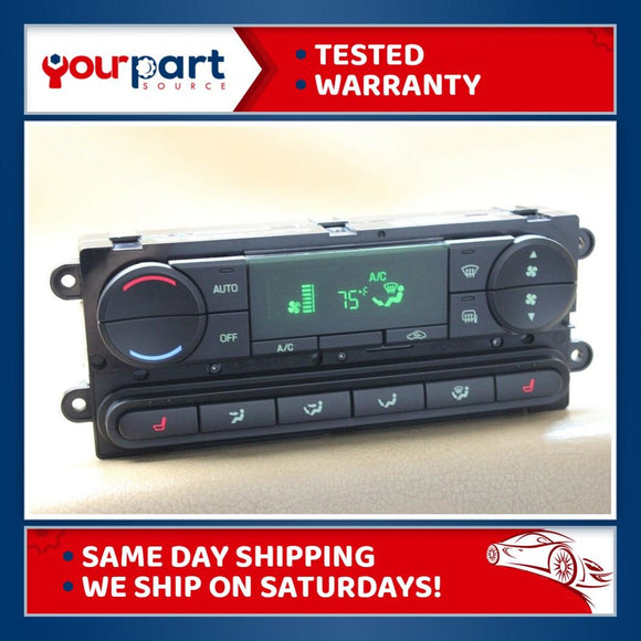 04-05 FORD F-150 F-250 DIGITAL CLIMATE HEATER TEMP A/C CONTROL 5L34-18C612-CC
