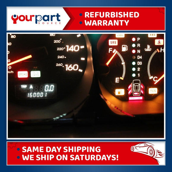 99-03 ACURA RL INSTRUMENT CLUSTER GAUGES SPEEDOMETER A100 L03 w TCS REMAN