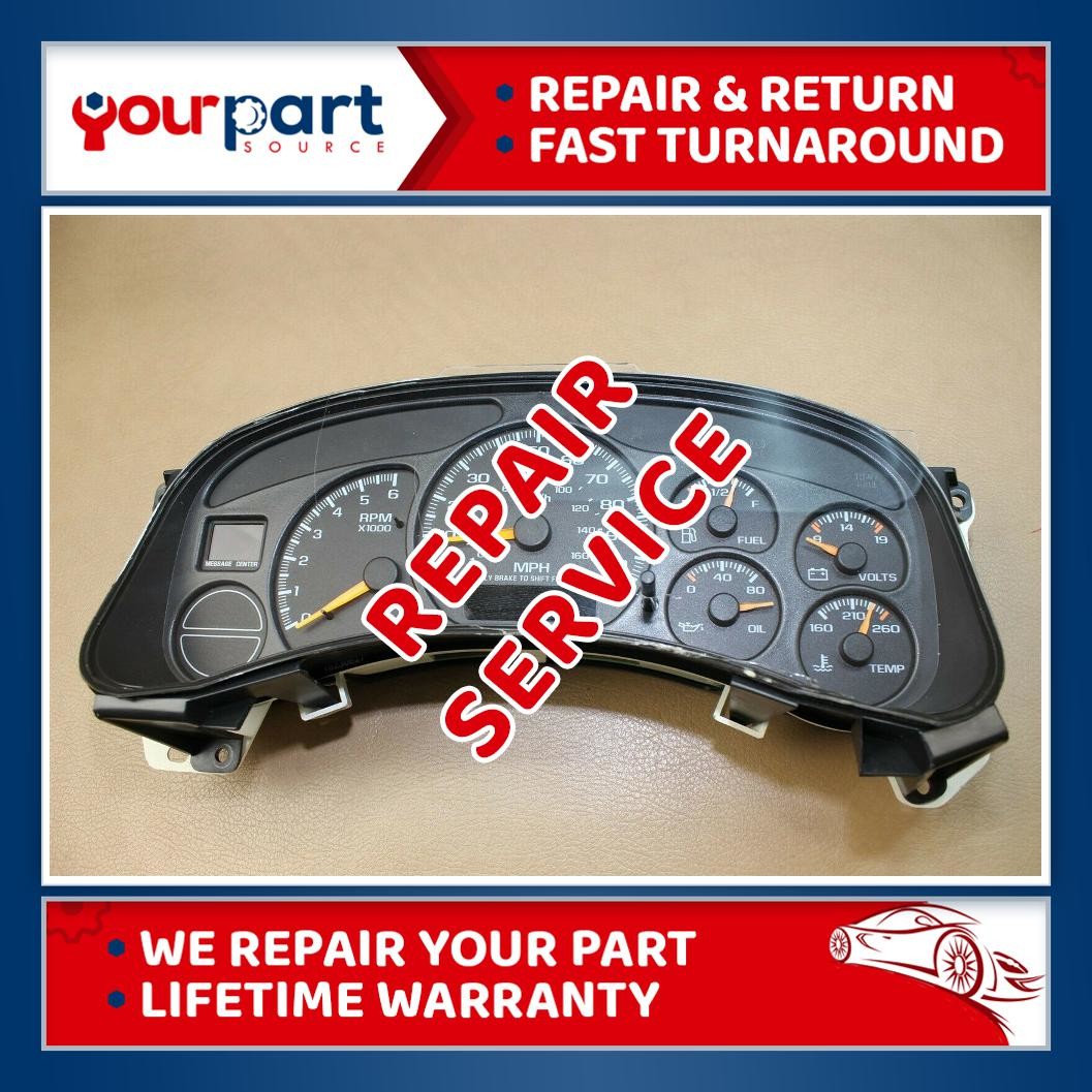 tahoe instrument cluster repair