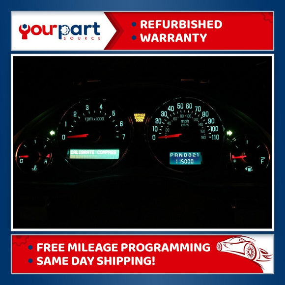 05 06 07 BUICK RENDEZVOUS IPC INSTRUMENT SPEEDOMETER GAUGES CLUSTER OEM REBUILT