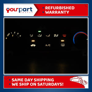 98-04 HONDA ODYSSEY ACCORD HEATER MANUAL TEMPERATURE CLIMATE AC CONTROL REMAN