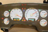 02-03 RAM 1500 2500 SPEEDOMETER GAUGES INSTRUMENT CLUSTER 56000953 W KEY LOCK