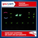 06 FORD F-150 F-250 DIGITAL CLIMATE HEATER TEMPERATURE AC CONTROL 6L34-18C612-AB
