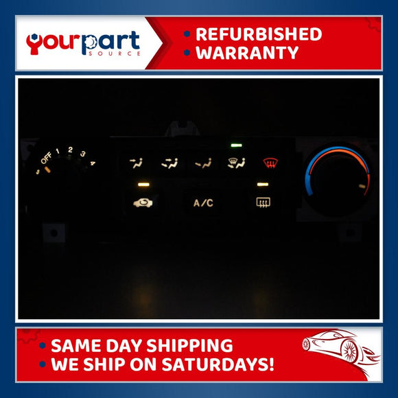 98-02 HONDA ODYSSEY ACCORD MANUAL AC CLIMATE CONTROL HEATER TEMPERATURE REMAN OE