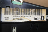 99-02 SILVERADO 2500 INSTRUMENT CLUSTER SPEEDOMETER 15758079 TRANS TEMP REMAN