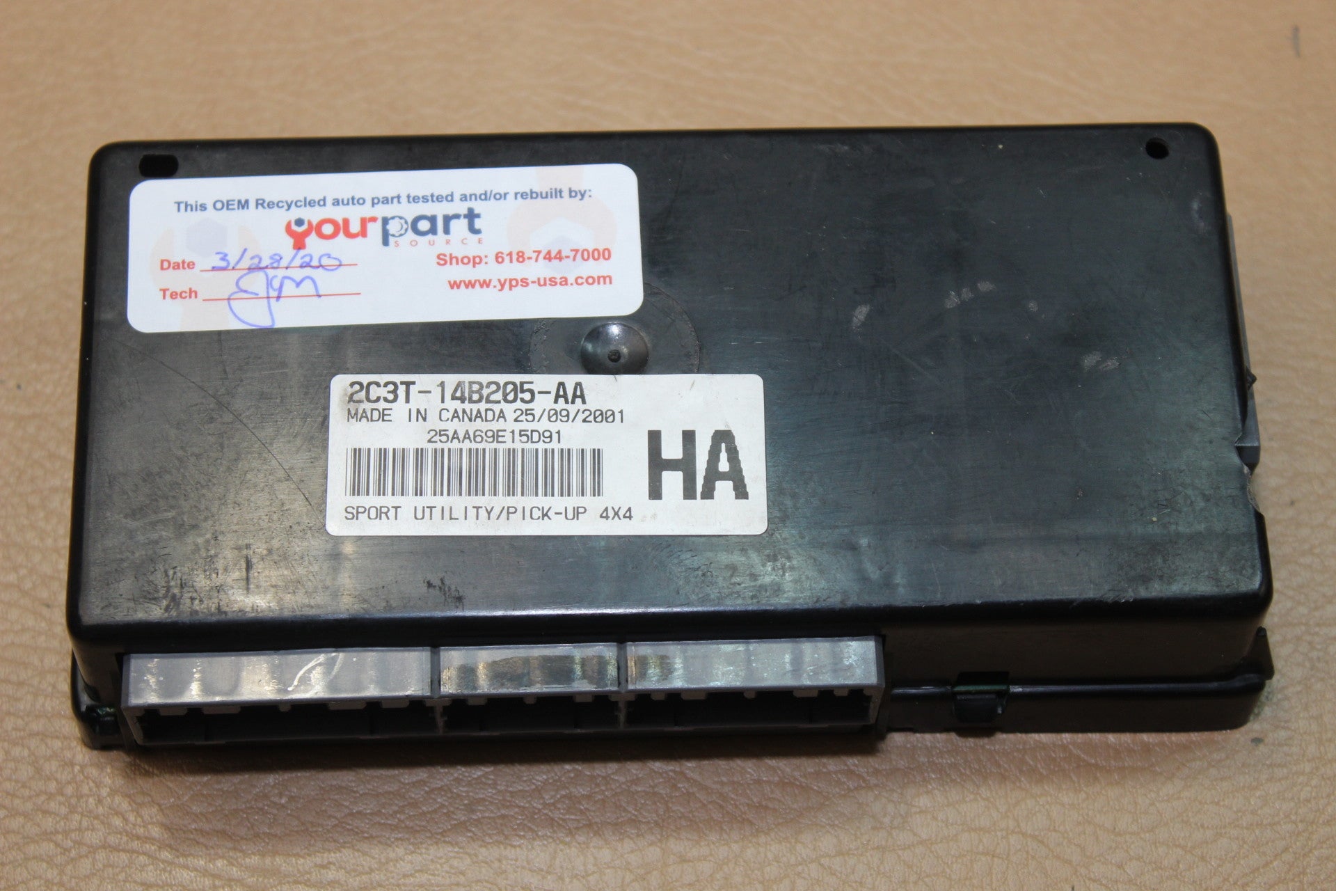 02-03 FORD EXCURSION F-250 F-350 GEM MODULE MULTIFUNCTION