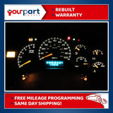 00-02 SUBURBAN TAHOE YUKON OEM INSTRUMENT CLUSTER SPEEDOMETER 15758076 REBUILT