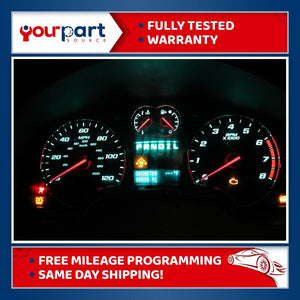 07 08 09 CHEVY EQUINOX INSTRUMENT CLUSTER SPEEDOMETER IPC 1705462C TESTED OEM