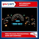03-04 1500 2500 SIERRA TAHOE INSTRUMENT CLUSTER SPEEDOMETER 15190826 REBUILT OEM