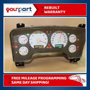 04-05 DODGE RAM 1500 2500 3500 INSTRUMENT CLUSTER SPEEDOMETER GAUGES TESTED OEM