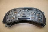 03-04 CHEVY 2500HD DIESEL INSTRUMENT CLUSTER SPEEDOMETER 15114652 REFURBISHED