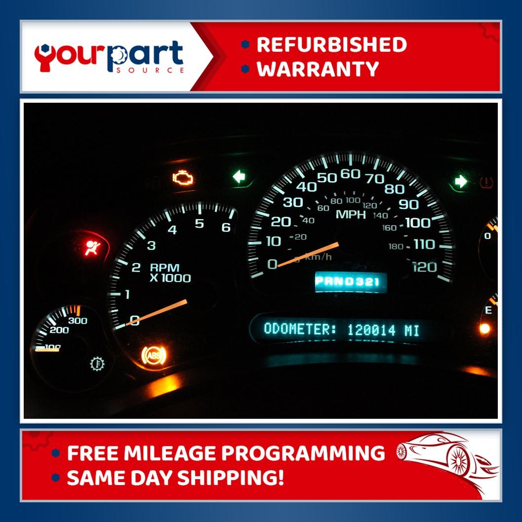 ga様 2005 05 CADILLAC ESCALADE SPEEDOMETER INSTRUMENT CLUSTER