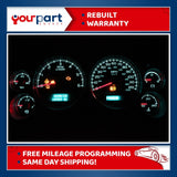07.5-13 YUKON SIERRA SILVERADO INSTRUMENT CLUSTER SPEEDOMETER 28255338 DENALI