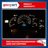 99-02 SILVERADO 1500 MT MANUAL INSTRUMENT CLUSTER SPEEDOMETER 15758077 REBUILT