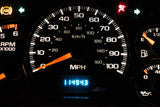 99-02 SILVERADO 1500 MT MANUAL INSTRUMENT CLUSTER SPEEDOMETER 15758077 REBUILT