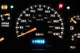 99-02 1500 SILVERADO MT MANUAL SPEEDOMETER INSTRUMENT CLUSTER 15758077 REBUILT