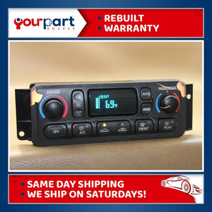 97-04 C5 CHEVY CORVETTE DIGITAL CLIMATE HEATER AC CONTROL 10345293 ✅REBUILT✅