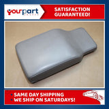 00-05 BUICK LESABRE CENTER CONSOLE ARM REST LID MEDIUM GREY LEATHER 13.5" OE