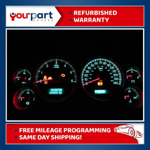 13-14 TAHOE SUBURBAN INSTRUMENT CLUSTER SPEEDOMETER 28330570 22838434 REBUILT