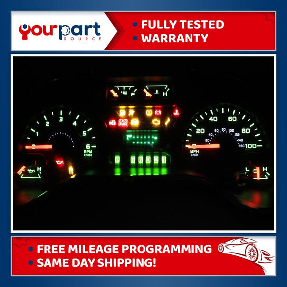 2011 FORD E-150 E-250 E-350 INSTRUMENT CLUSTER GAUGES SPEEDOMETER BC2T-10849-AD