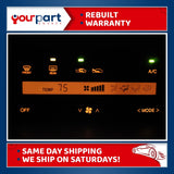 95-96 LEXUS SC300 SC400 CLIMATE HEATER CONTROL 55900-24190 DISPLAY REBUILT OEM