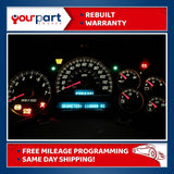 02-04 GMC ENVOY TRAILBLAZER INSTRUMENT CLUSTER SPEEDOMETER 15195444 REMAN