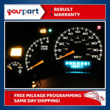 REMAN 99-02 SILVERADO 2500 3500 GAS INSTRUMENT CLUSTER SPEEDO TRANSTEMP 16264865