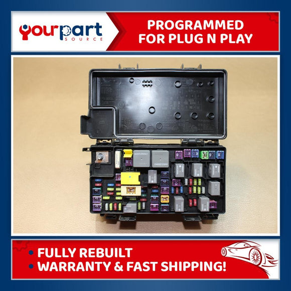 15-17 DODGE CARAVAN T&C TEMIC INTEGRATED FUSE BOX MODULE TIPM 68239606AA REMAN