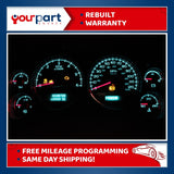 13-14 CHEVY TAHOE SUBURBAN 1500 INSTRUMENT CLUSTER SPEEDOMETER REBUILT 2013 2014