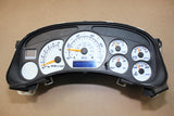 99-02 CHEVY 1500 TAHOE INSTRUMENT CLUSTER SPEEDOMETER 16264095 OVERLAY BLUE LEDs
